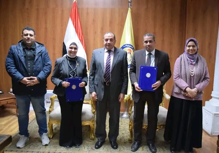 جامعة بني سويف توقع بروتوكول تعاون مع الصحة
